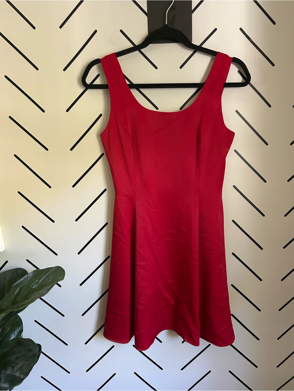 Vintage Ann Taylor stunning red dress holiday party